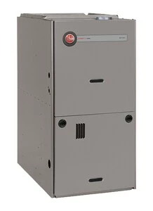 Best Sale 🌟 Rheem Classic Plus® Series 24-1/2 in. 125000 BTU 80% AFUE 3.5 - 5 Ton Two-Stage Upflow and Horizontal 3/4 hp Natural or Propane Furnace 🛒
