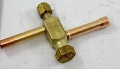 Brand new 🔥 Rheem 7/8 in inlet/ 1/4 in outlet Gas Valve 🔔