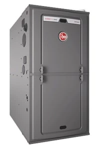 Best deal 😍 Rheem Classic Plus® Series 21 in. 100000 BTU 96% AFUE 5 Ton Two-Stage Multi-Position 3/4 hp Natural or Propane Furnace 🎉