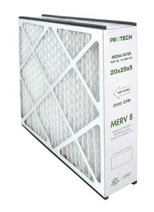 Coupon ⭐ Rheem Protech™ 20 x 25 x 5 in. Air Filter MERV 8 🎁