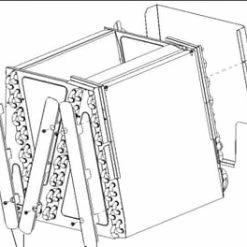 Best deal ⌛ Rheem RXCE Series 23-3/10 in. Coil Shield Kit for RCF6024S Furnace Split-System 👏